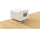 LIBERTY unità di presa di corrente Piccolo +USB-A/C 12/60W bianco
