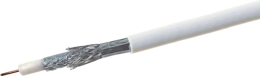 câble coaxial 90dB 100m blanc