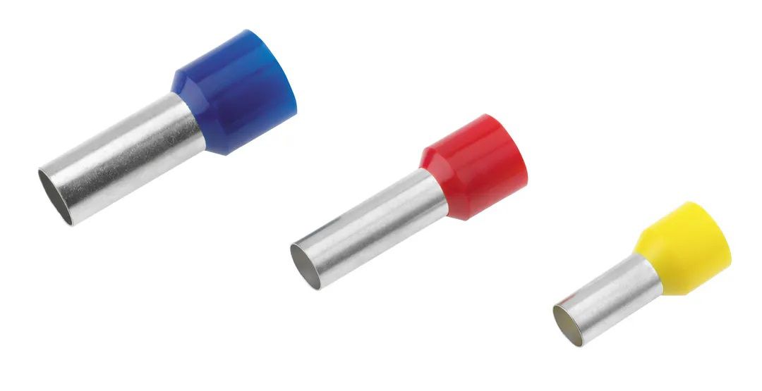 capocorda isolata 2.5mm² x 12mm blu