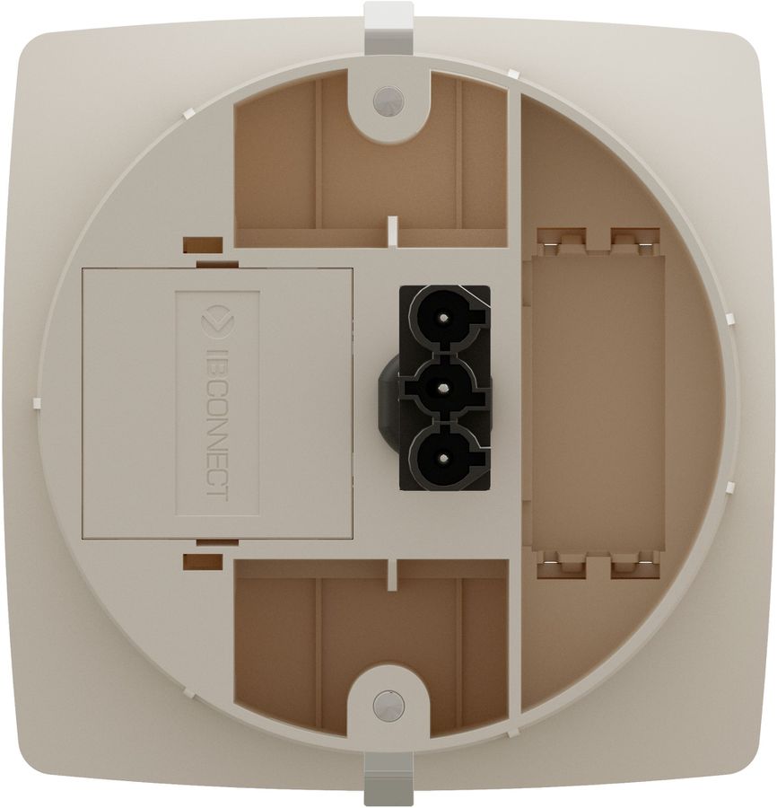 UNIT Steckdoseneinheit weiss 1x Typ 13 1/2 blind
