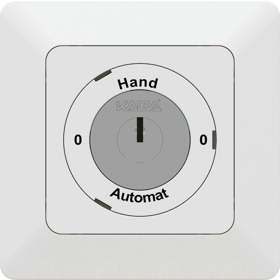 interrupteur à clé avec cyl. s2/1L H-0-A-0 ENC priamos blanc