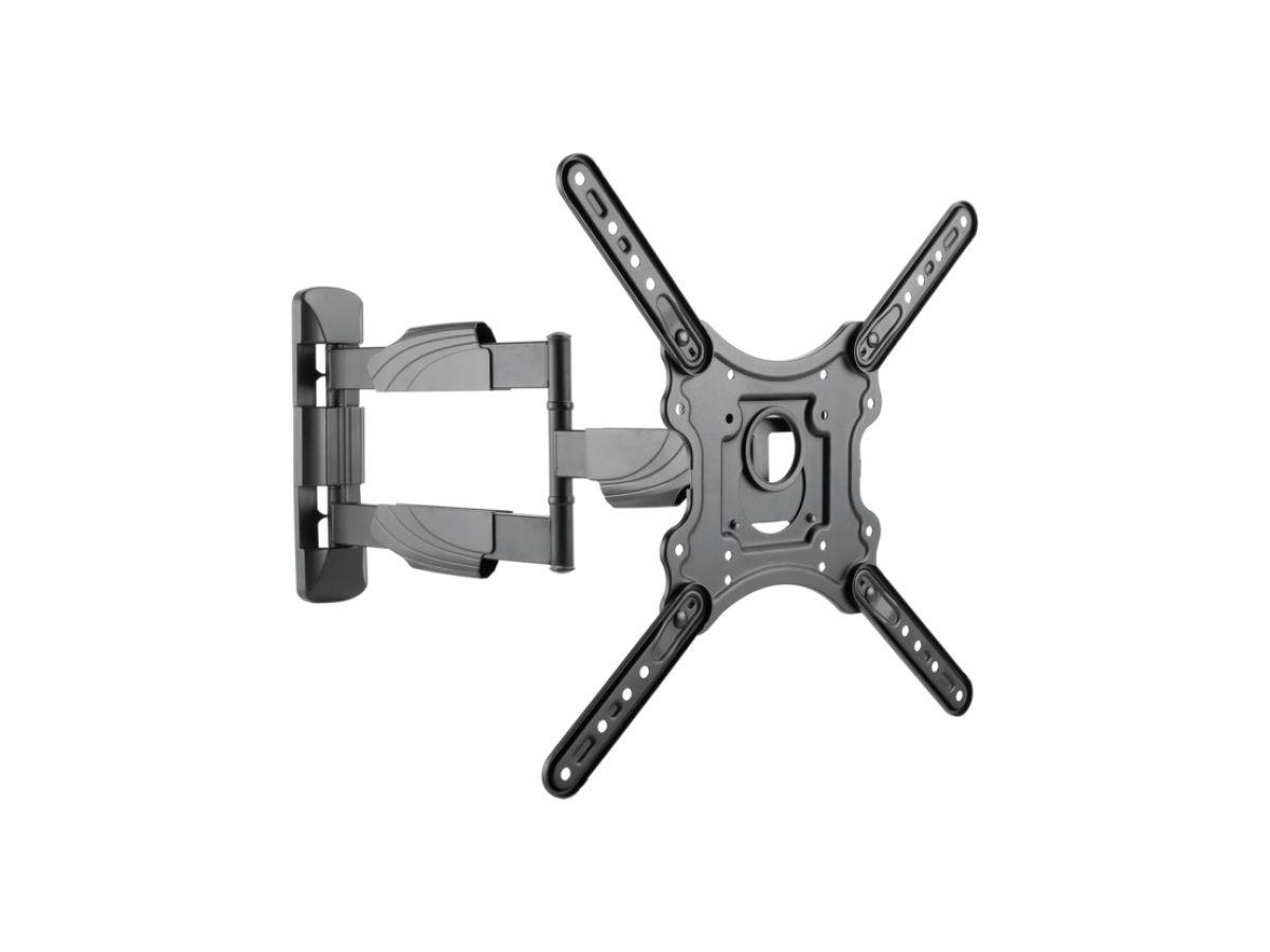 TV Wandhalter "MOTION 4" schwarz bis 35kg mit 3 Gelenken