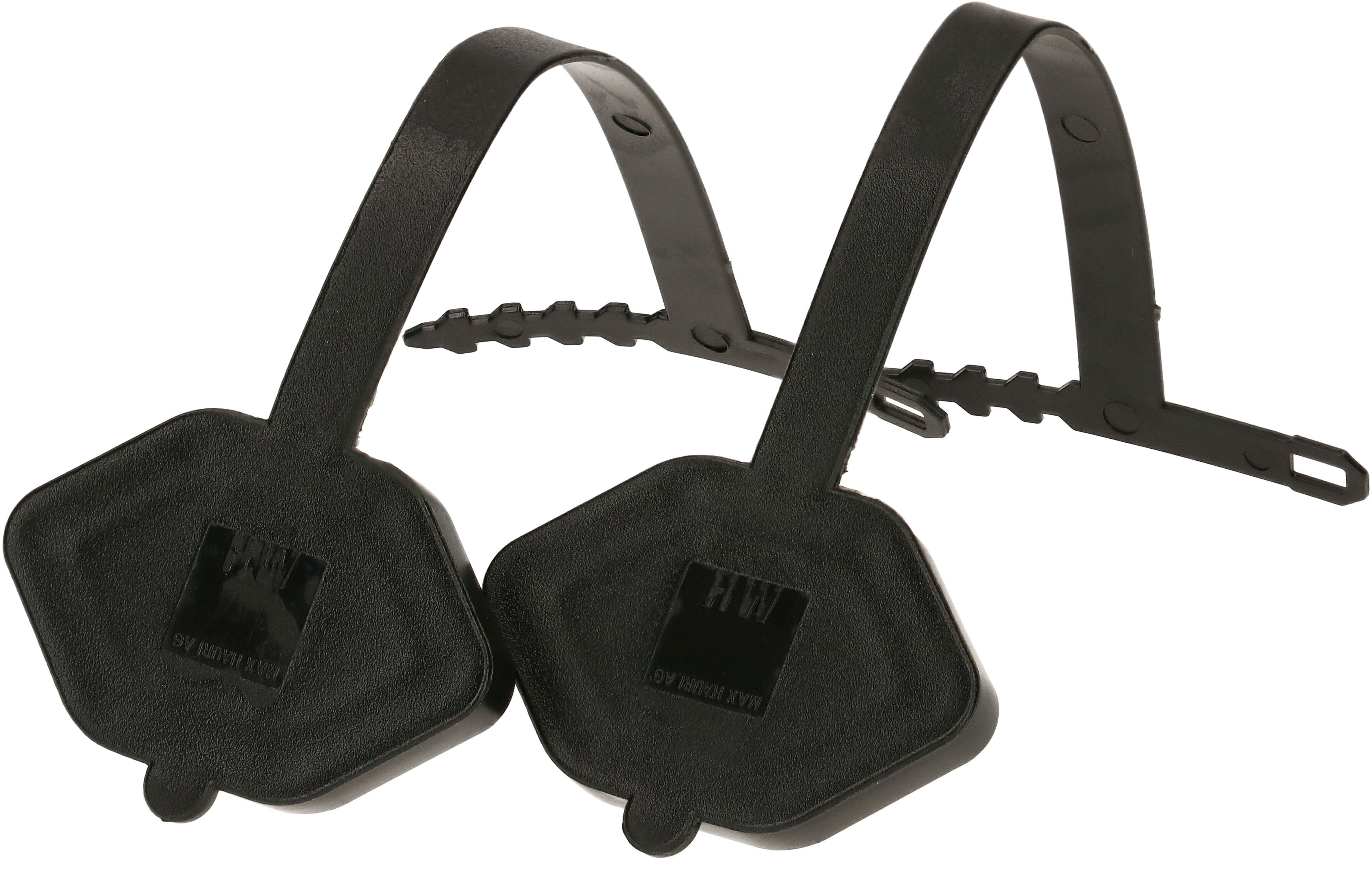 copertura di protezione per presa tipo 13 nero, 2 pezzi