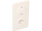 combinazione schema 3 / tipo 13 dim.2x1 INC Basico bianco