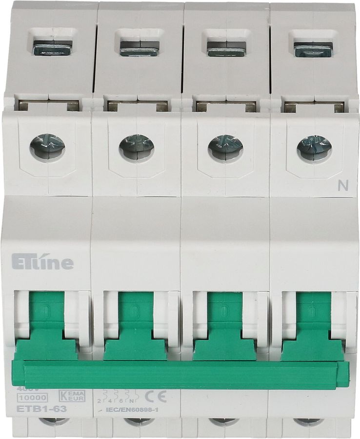 Leitungsschutzschalter 3P+N C 13A 10kA
