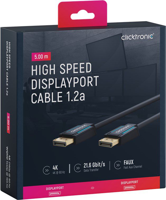 DisplayPort Kabel 5.0m