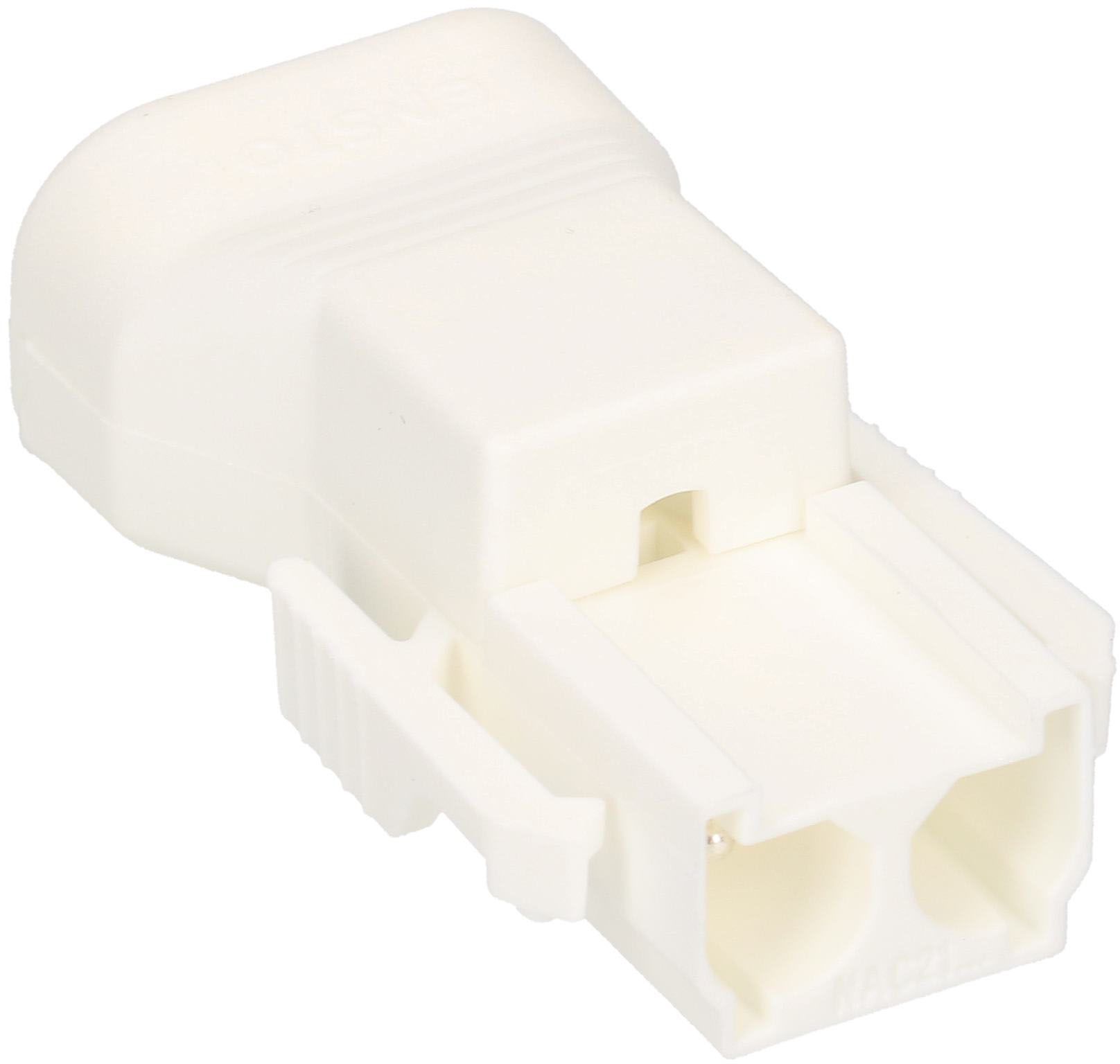 ENSTO-plug 2-pol white 250V 16A 2,5mm2