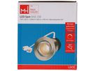 spot encastré à LED DISC 230 nickel brossé 3000K 650lm 36°
