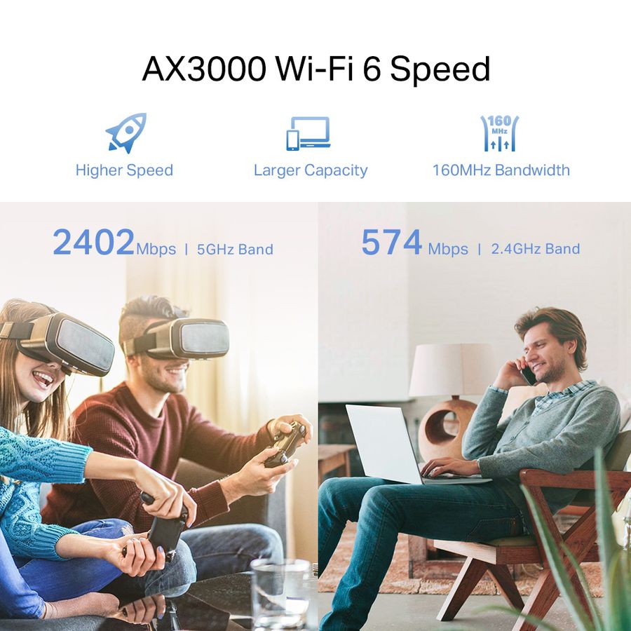 WLAN Verstärker Wi-Fi 6 AX3000