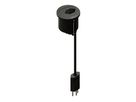 ATOM - 1 X SOCKET + 2m Power Cable with Male Plug on end