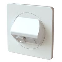 Netzwerk 1x RJ45 Kat. 6 ungeschirmt Gr.1x1 UP maxONE weiss