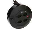 Kabelbox 4x Typ 13 5m schwarz