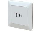bloc chargeur USB-A+C 65W ENC priamos blanc
