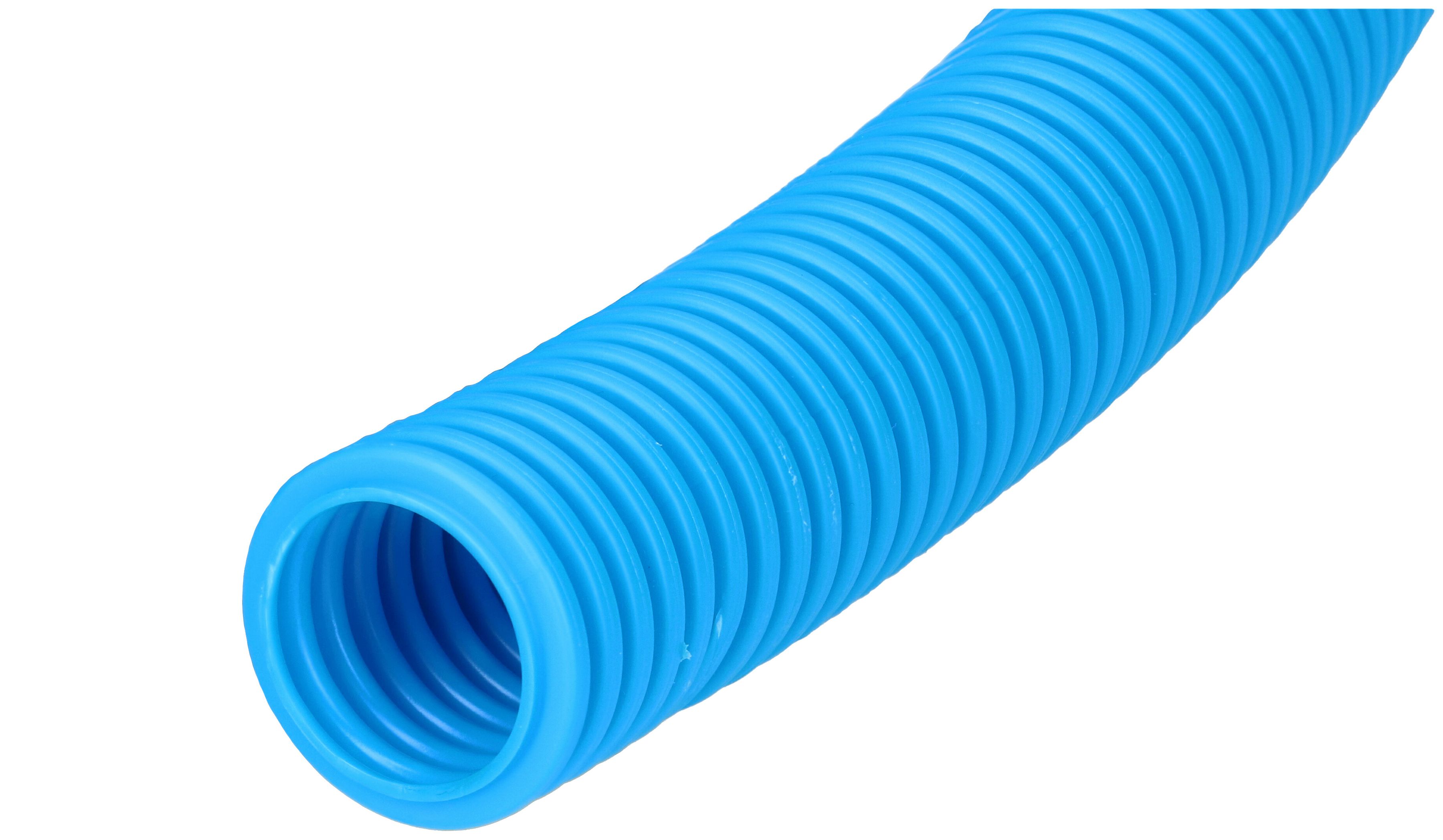 tube ondulé électrique M32 L=25m bleu