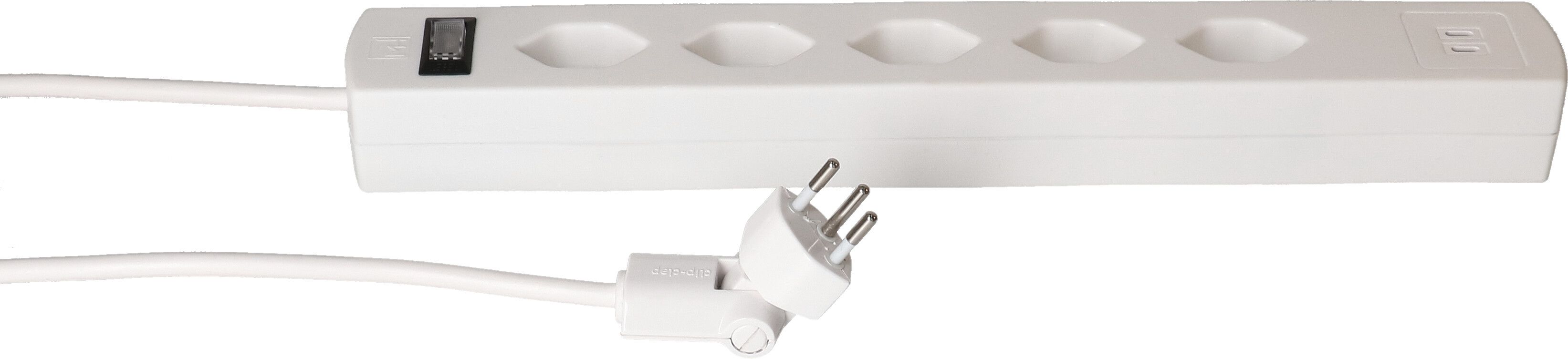 multip. Safety Line 5x type 13 90° bc interr. USB aim. 2m cli.