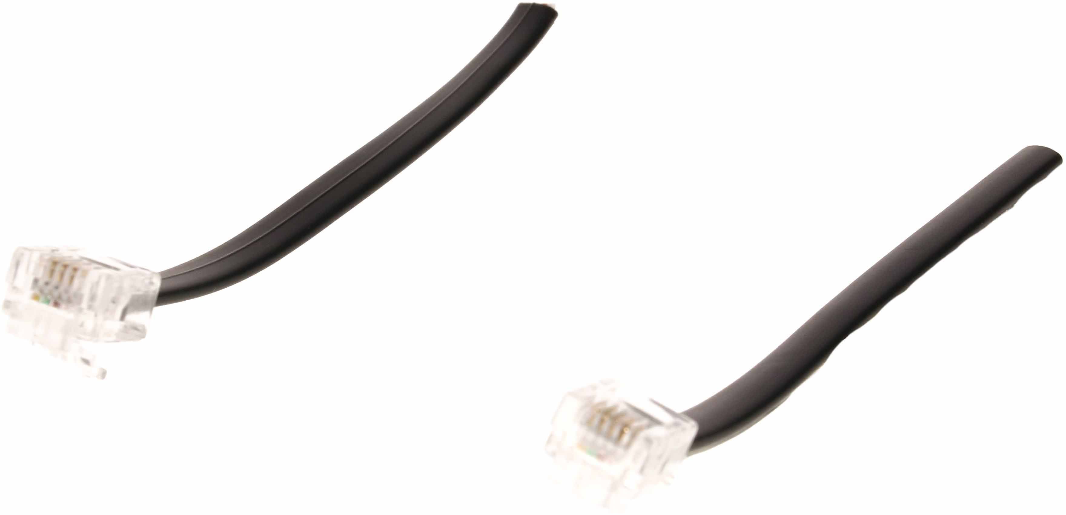 Telefon Verbindungskabel schwarz L=10m