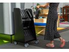 LIBERTY Charging Cart incl. 12 batterie con USB-C&C nero