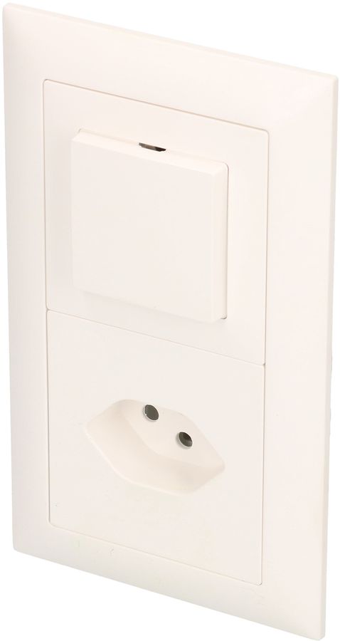 Kombination Schema 3 / Typ 13 Gr.2x1 UP EdizioDue weiss