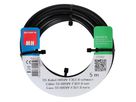 câble TD H05VV-F3G1.0 5m noir