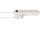 multipresa Safety Line 5+1x tipo 13 ne interruttore 3m clip-clap
