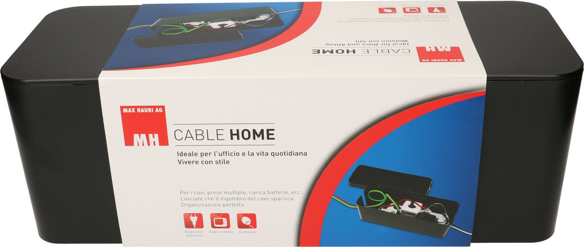 Cable Facility Box Cable Home gross schwarz