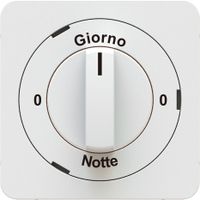 Front plates for turnable switch 0-Giorno-0-Notte