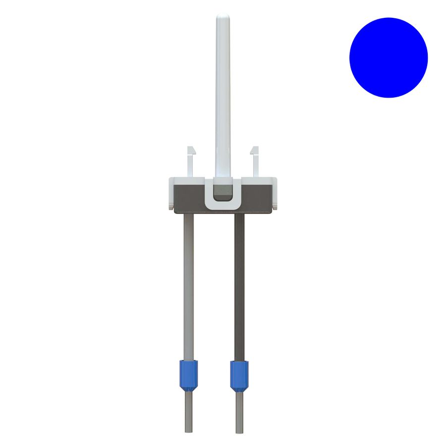 cartuccia luminosa LED blu per interr./pulsante e piccola combi