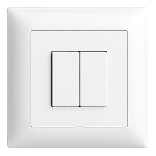 interrupteur à poussoir double ta.1x1 ENC WLAN Wiser blanc