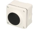 Drucktaster A/R AP Mica Nass IP54 weiss