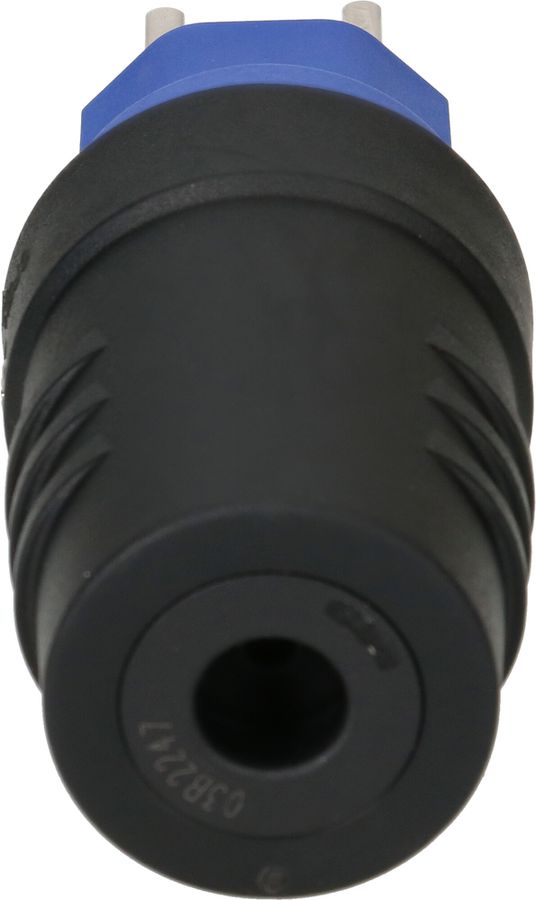 fiche type 23 3 pôles noir/bleu IP55