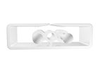 serpentine de câble Cube SL 1.00m argent RAL9006