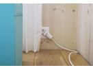 TD-Verlängerung H05VV-F3G1.0 3m ws clip-clap BS Typ 12 / Typ 13