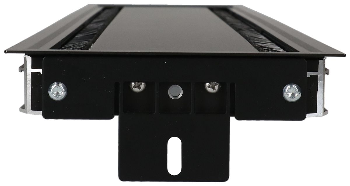 Duo plus Cover Einbaurahmen kurz schwarz inkl. Befestigung