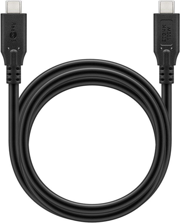 Ladekabel USB-C 100W 1m schwarz