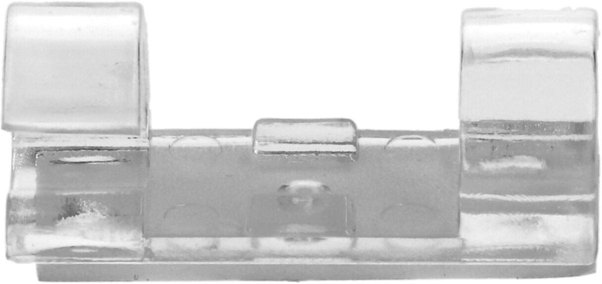 set di clip per cavi 10mm transparente