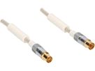 cavo di raccordo IEC 110dB 10m trasparente nucleo in ferrite