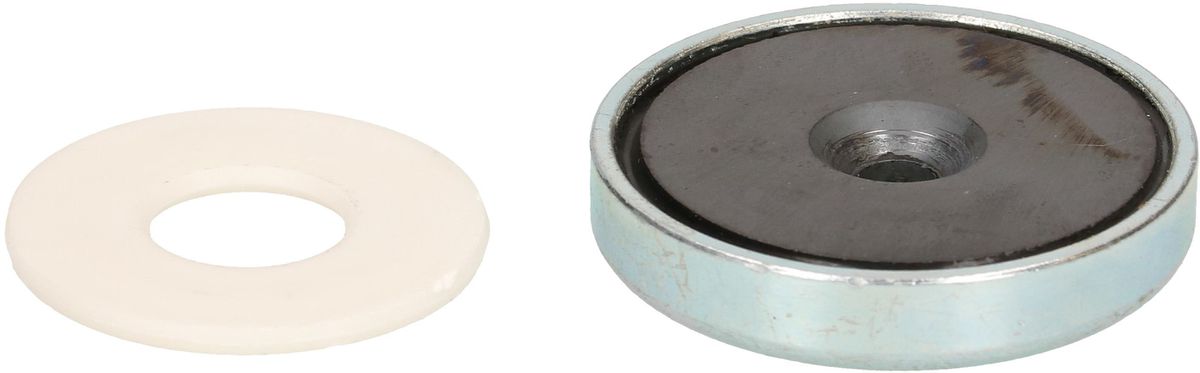 Flachgreifer-Magnet, Hartferrit, D=32x7mm