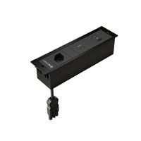 CUBOBOX presa mul. ne S 3volte 1x tipo 13 1xUSB 60W 1xA/C Charger