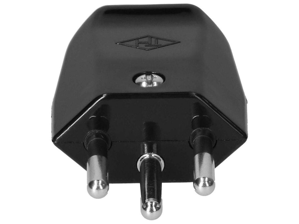 Plug TH type 12 3-pol black