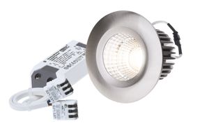 LED-Einbauspot FIXO Nickel gebürstet 3000K 960lm 60°