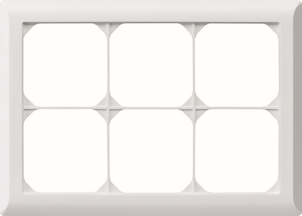 cadre de recouvrement ta.2x3 ENC Kallysto blanc