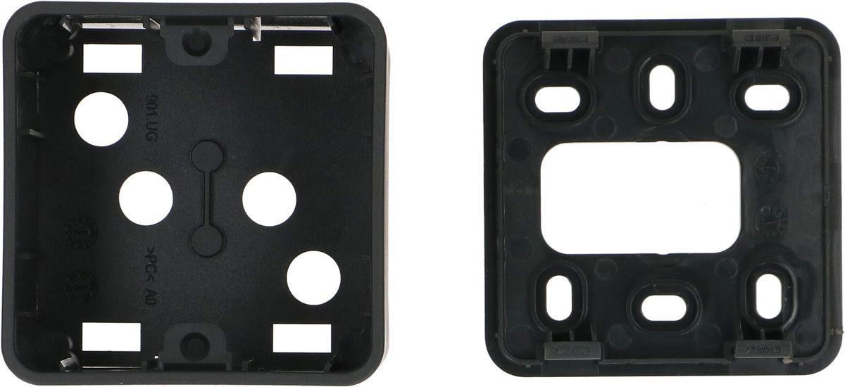 Universal AP-Gehäuse anthrazit