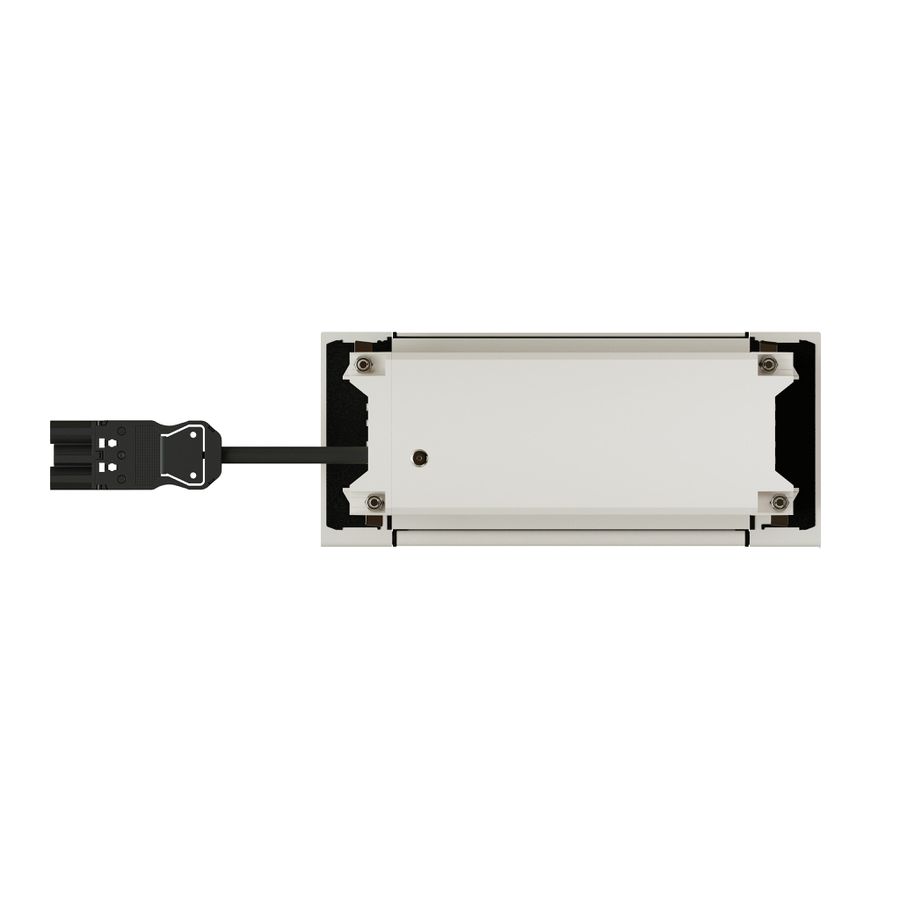 NEXO Steckdoseneinheit weiss 2x Typ 13 1x USB-A/C