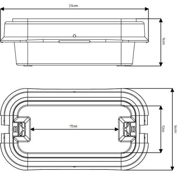 SAFETY BOX M verde IP55