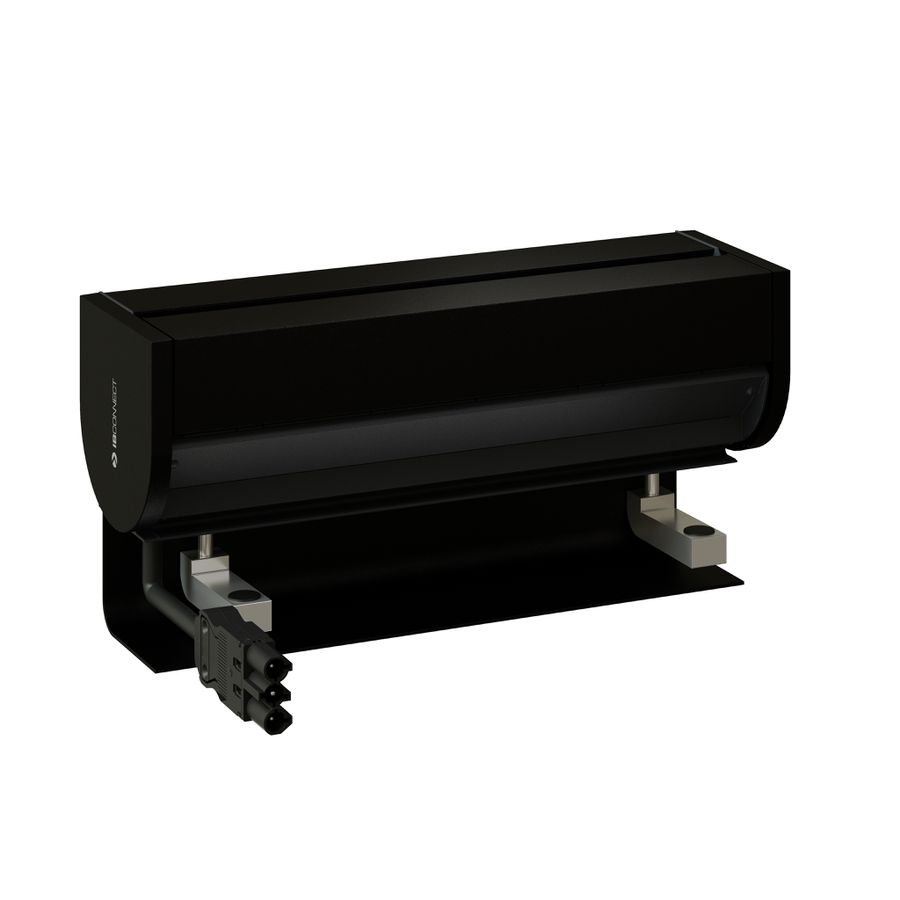 PRISMA bloc multiprise noir 3x type 13 1x module vide