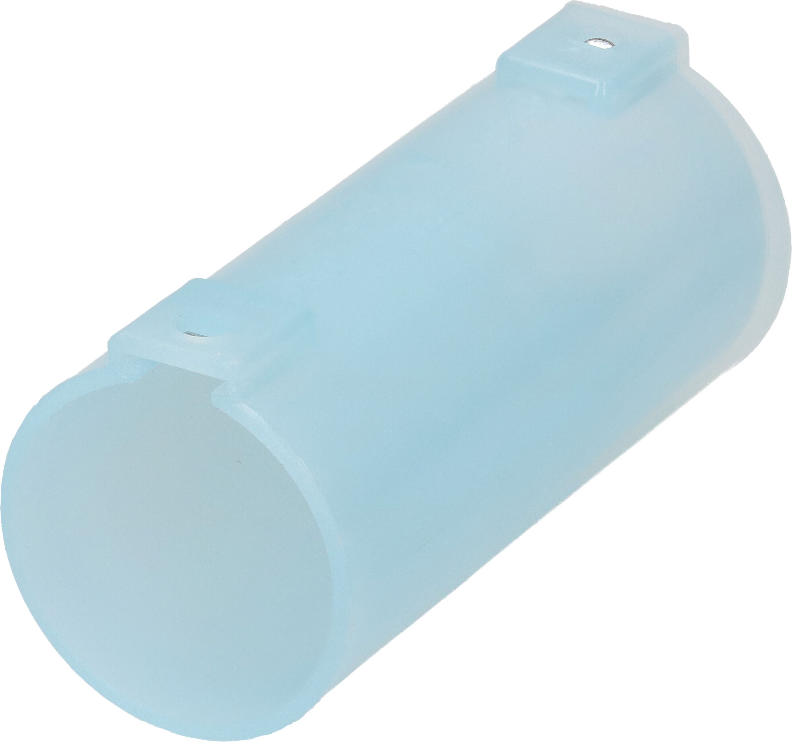 manchon de raccordement M32 bleu transparent 3 pièces