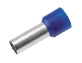 Isol. Aderendhülse 2.5mm² x 8mm blau DIN 46228-4 verzinnt