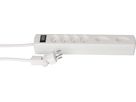 Steckdosenleiste Safety Line 6x Typ 13 2x 90° BS ws Scha. 2m cli.