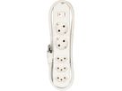 set di 5 multip. Basic Line 3x tipo 13 / 2x Schuko bi inter. 1.5m