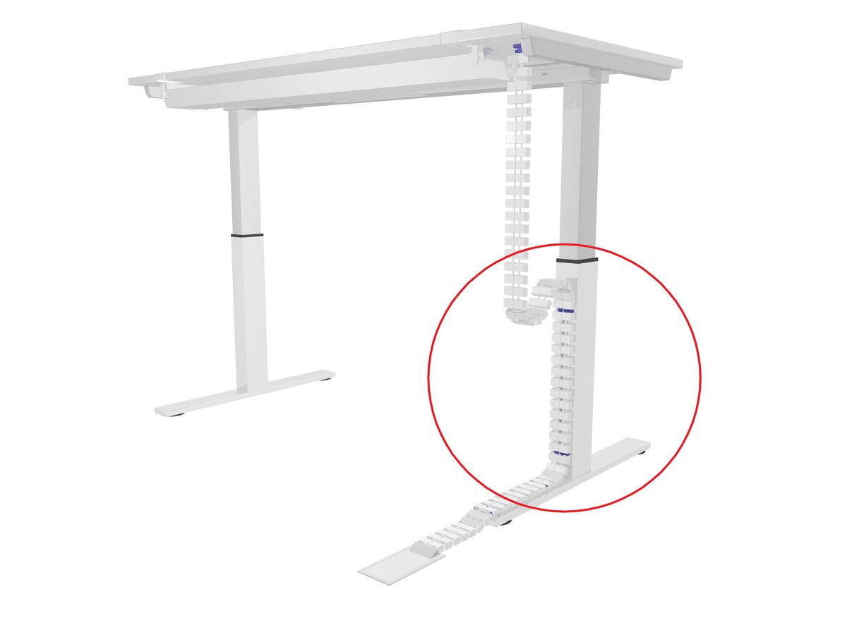 asta di montaggio Easy-Steel 0.75m